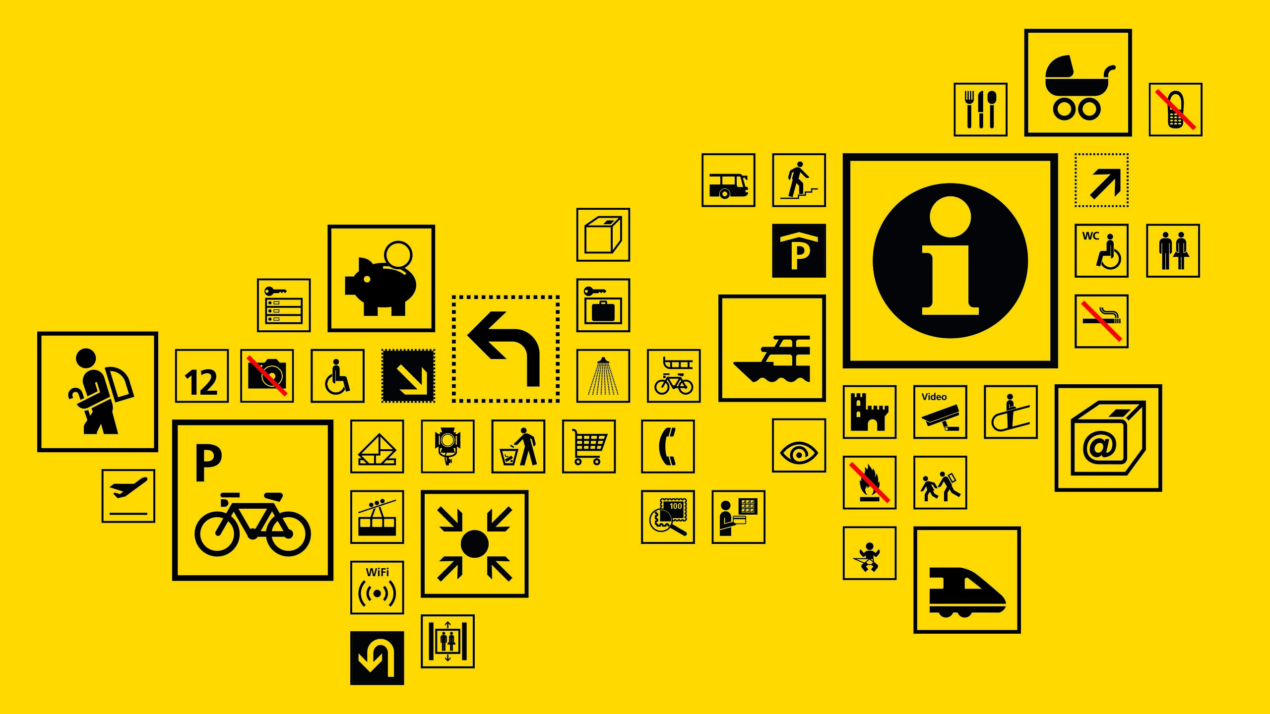 Post_Klassiker_big_04 Die schweizerische Post, Post, Icons, Piktogramme, Grafik